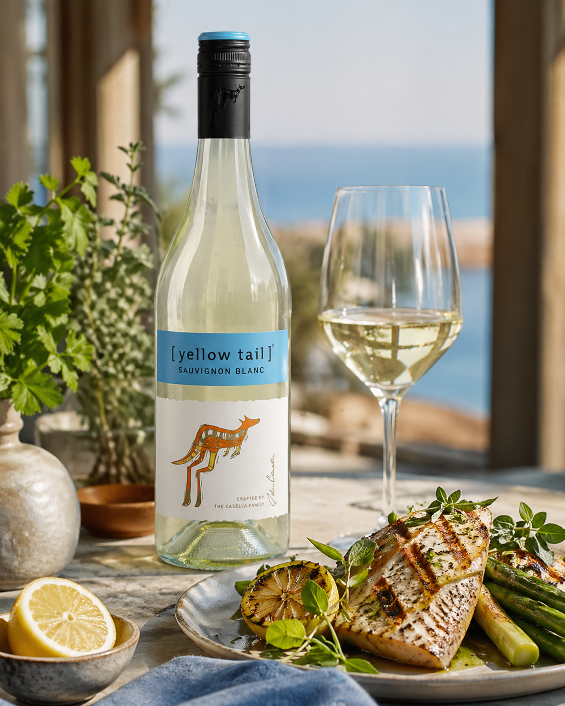 Wino Yellow Tail Sauvignon Blanc 750ml