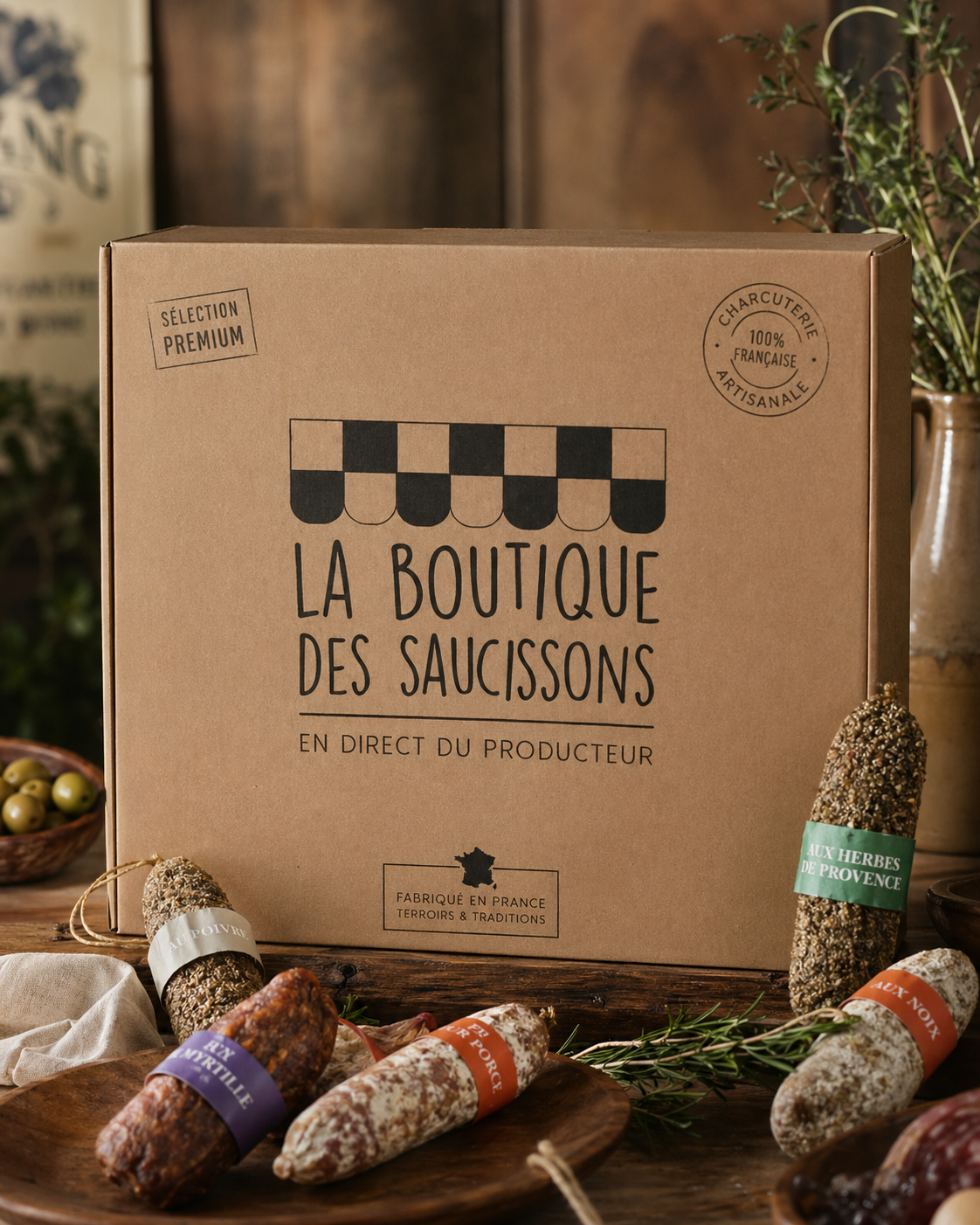 BIG BOX - Fracuskie kiełbasy