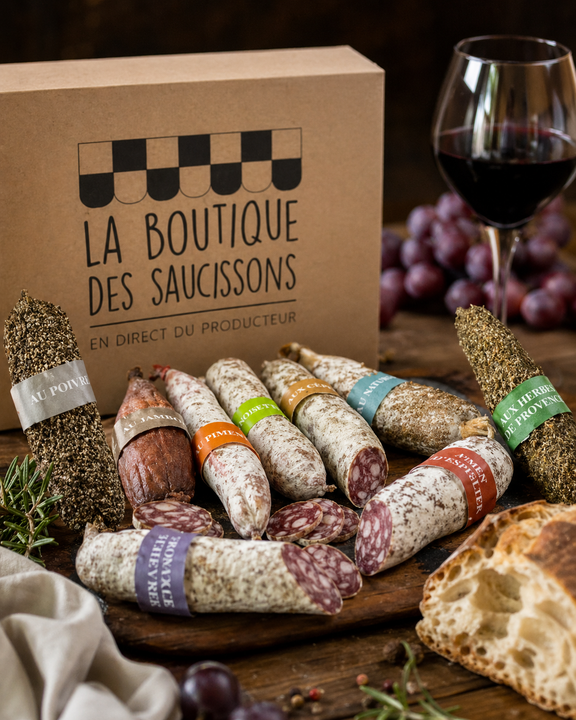 BIG BOX - Fracuskie kiełbasy